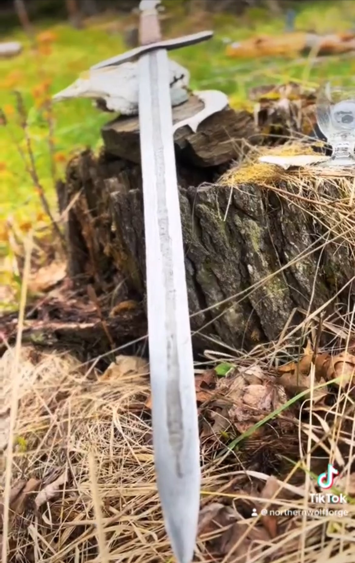 Custom hand forged swords