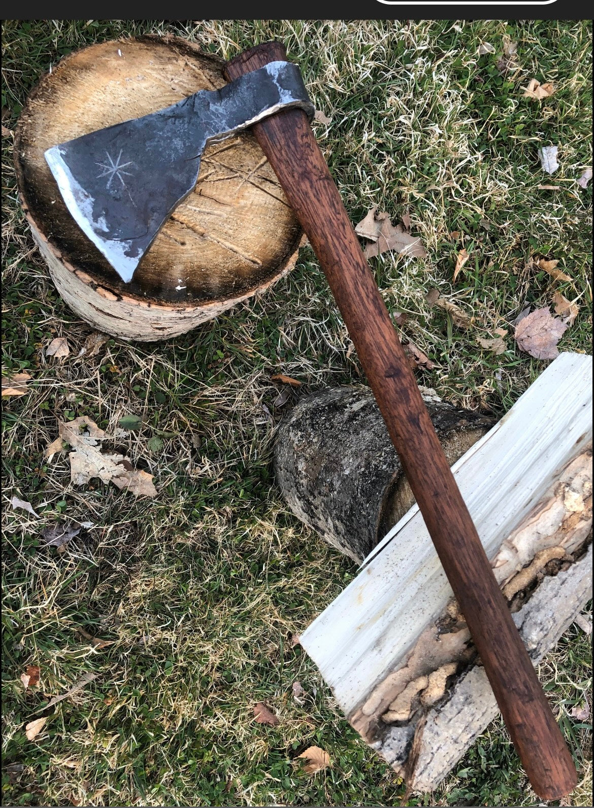 Viking style axe.