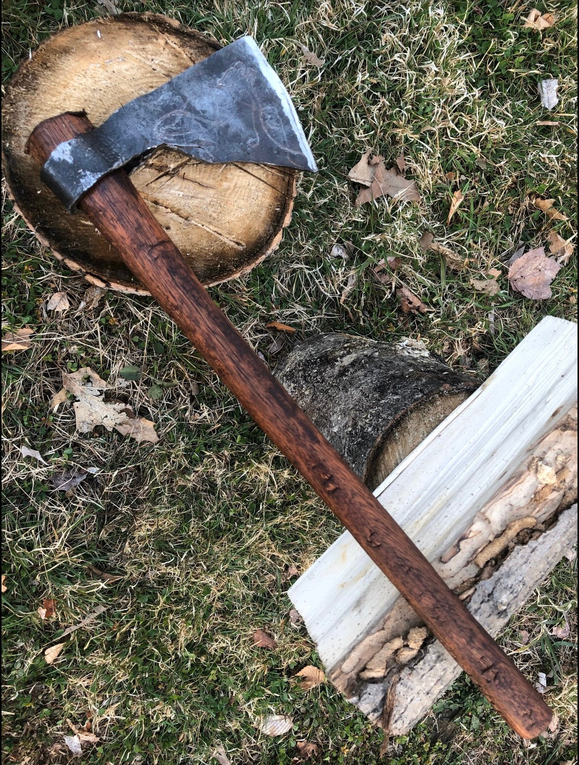 Viking style axe.